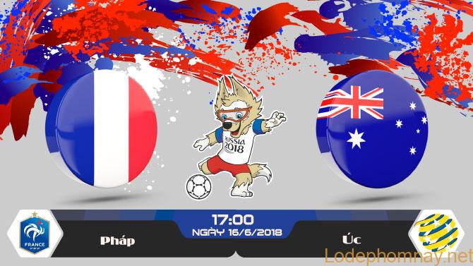 Soi kèo nhận định Pháp vs Úc, 17h00 ngày 16/6 bảng C World Cup 2018