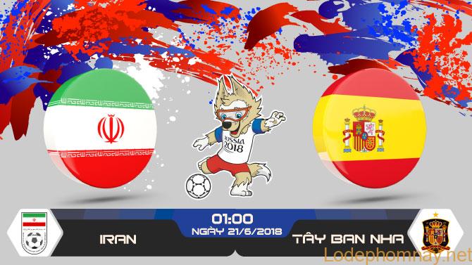 Soi kèo nhận định Iran vs Tây Ban Nha, 01h00 ngày 21/6 bảng B World Cup 2018